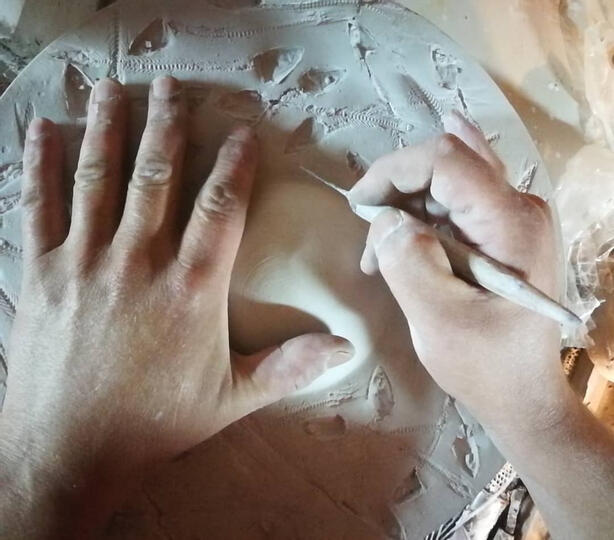 Plato para Ángel León de Aponiente de Gonzalo Martín